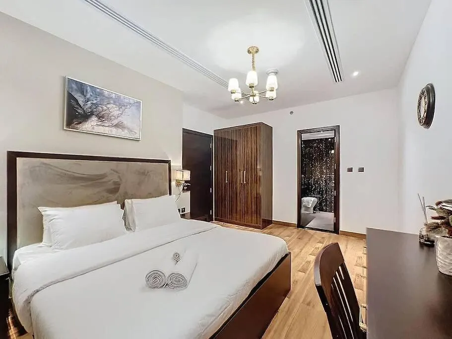 Tick - King Suite City Skyline View With Pool & Sauna Dubai 0*,